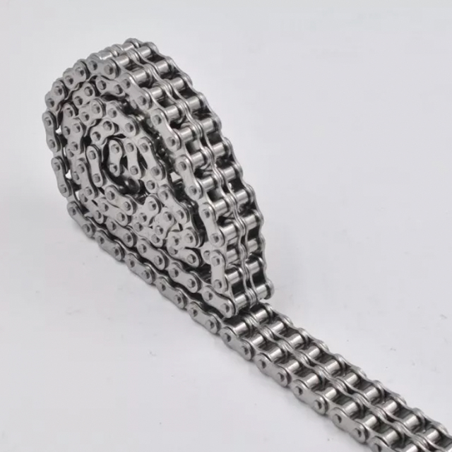 Stainless Steel Conveyor Chains With Outboard Rollers